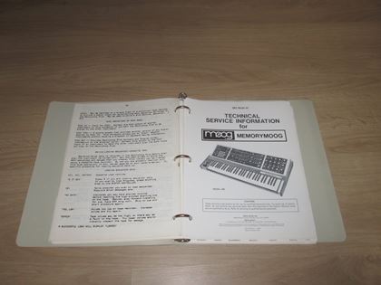 Moog-MemoryMoog Owners Manual-'82-Rare !